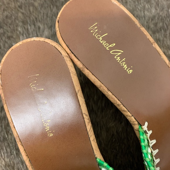Michael Antonio Wedges. Wears like a size 9 - Picture 4 of 10